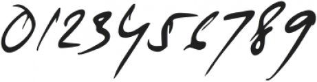 Hagiasignature-Regular otf (400) Font OTHER CHARS