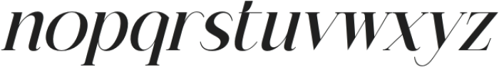 Haglueta Klaristto Serif Italic otf (400) Font LOWERCASE