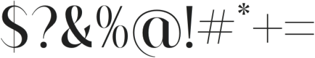 Haglueta Klaristto Serif otf (400) Font OTHER CHARS