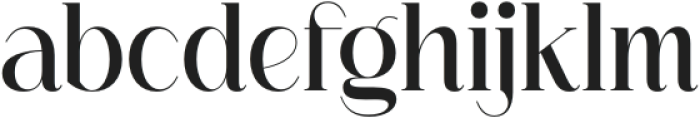 Haglueta Klaristto Serif otf (400) Font LOWERCASE