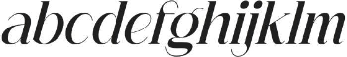 Hagmolya Italic otf (400) Font LOWERCASE