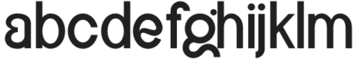 Hago-Regular otf (400) Font LOWERCASE