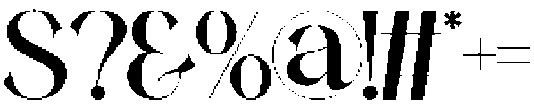 Haidan Regular otf (400) Font OTHER CHARS