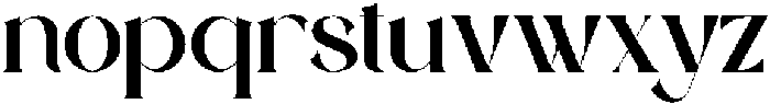 Haidan Regular otf (400) Font LOWERCASE
