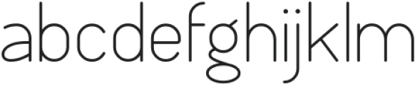 Haidezign Light otf (300) Font LOWERCASE