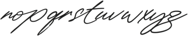 Haigrast Script Bold Italic otf (700) Font LOWERCASE