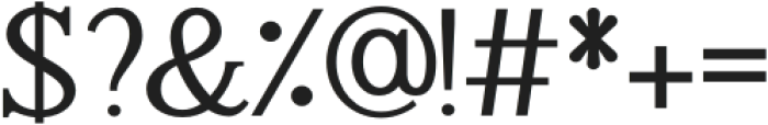 Haigrast Serif Bold otf (700) Font OTHER CHARS