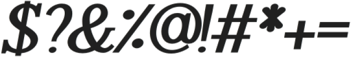 Haigrast Serif Deco Black Italic otf (900) Font OTHER CHARS