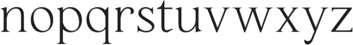 Haigrast Serif otf (400) Font LOWERCASE