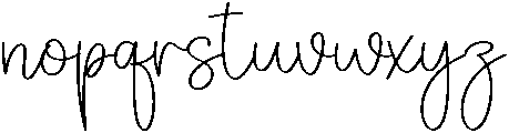 Hailey Regular otf (400) Font LOWERCASE