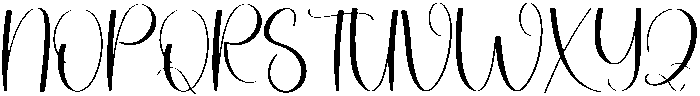 Hailey Regular otf (400) Font UPPERCASE