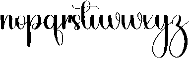 Hailey Regular otf (400) Font LOWERCASE