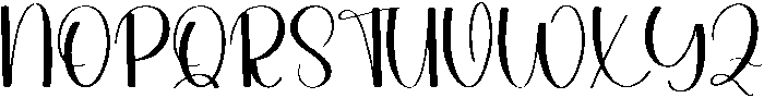 Hailey Regular otf (400) Font UPPERCASE