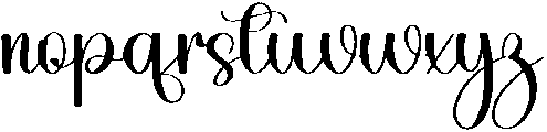 Hailey Regular otf (400) Font LOWERCASE