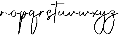 Hailey Regular otf (400) Font LOWERCASE