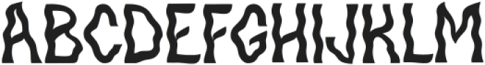 Hair Metal Straight otf (400) Font LOWERCASE