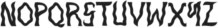 Hair Metal Straight otf (400) Font LOWERCASE