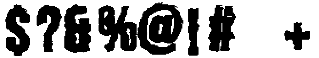 Hair Regular otf (400) Font OTHER CHARS