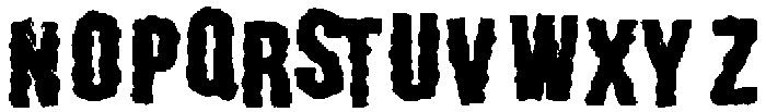 Hair Regular otf (400) Font LOWERCASE