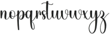 Hairstylist Regular otf (400) Font LOWERCASE