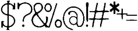 Hajesi ttf (400) Font OTHER CHARS