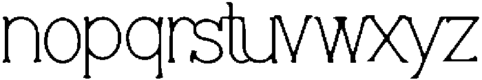 Hajesi ttf (400) Font LOWERCASE