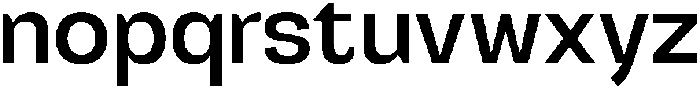Hakter Medium otf (500) Font LOWERCASE