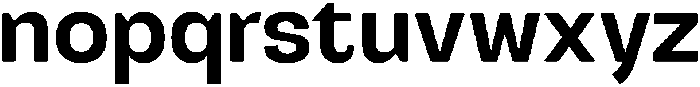 Hakter SemiBold otf (600) Font LOWERCASE