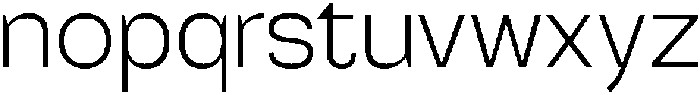 Hakter Variable ttf (400) Font LOWERCASE