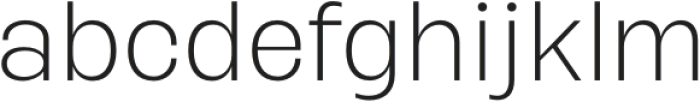 Halagar Extra Light otf (200) Font LOWERCASE