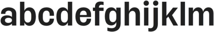 Halagar Medium otf (500) Font LOWERCASE