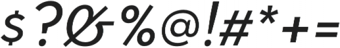 Halcyon Medium Italic otf (500) Font OTHER CHARS