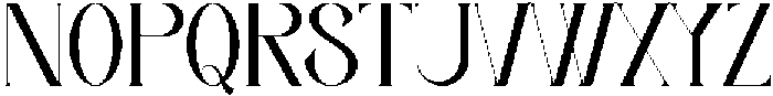 Halenna Regular otf (400) Font UPPERCASE