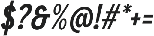 Haleriy Italic otf (400) Font OTHER CHARS