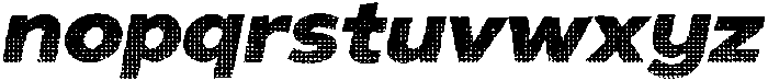 Halftone Retro Font Regular otf (400) Font LOWERCASE