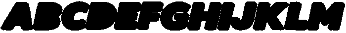Halftone Retro Font Shadow otf (400) Font UPPERCASE