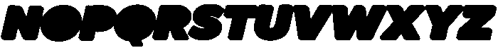 Halftone Retro Font Shadow otf (400) Font UPPERCASE