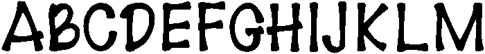 Halfway otf (400) Font UPPERCASE