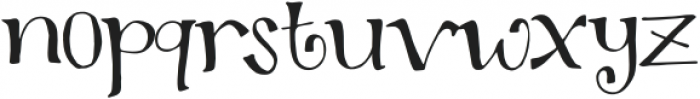 Halgonak Regular otf (400) Font LOWERCASE