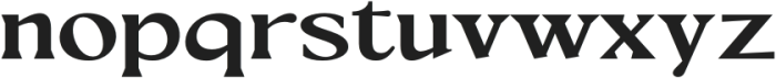 Halimonson Black Expanded otf (900) Font LOWERCASE