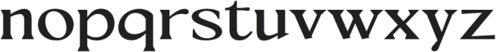 Halimonson Bold Expanded otf (700) Font LOWERCASE