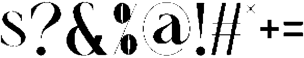 Halinka Regular otf (400) Font OTHER CHARS