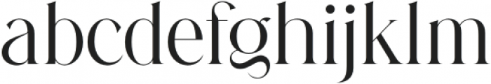Hallenger Serif Font otf (400) Font LOWERCASE