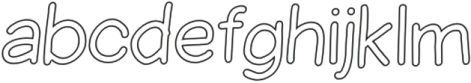 Halley Italic Outline otf (400) FONT