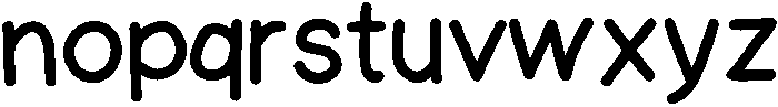 Halley Regular otf (400) Font LOWERCASE