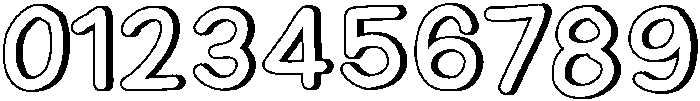 Halley Shadow otf (400) Font OTHER CHARS