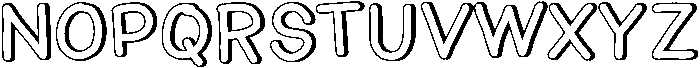 Halley Shadow otf (400) Font UPPERCASE