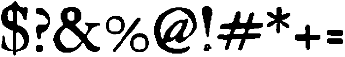 Halllow otf (400) Font OTHER CHARS