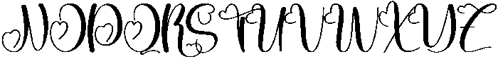 Hallo Baby Regular otf (400) Font UPPERCASE