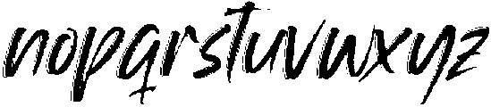 Hallow Mistelar Italic Italic otf (400) Font LOWERCASE